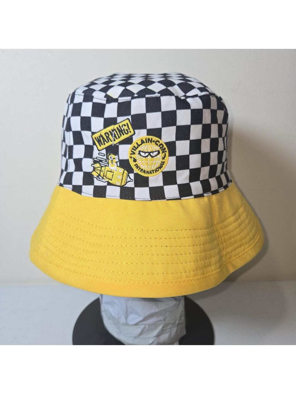 Universal Studios Villain Con Minions Despicable Reversible Bucket Hat One Size